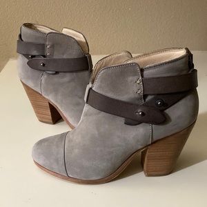 RAG & Bone Harrow Leather Ankle Boots